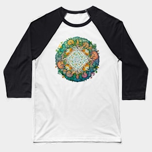 Mandala of nature Baseball T-Shirt